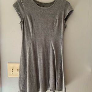 simple gray dress